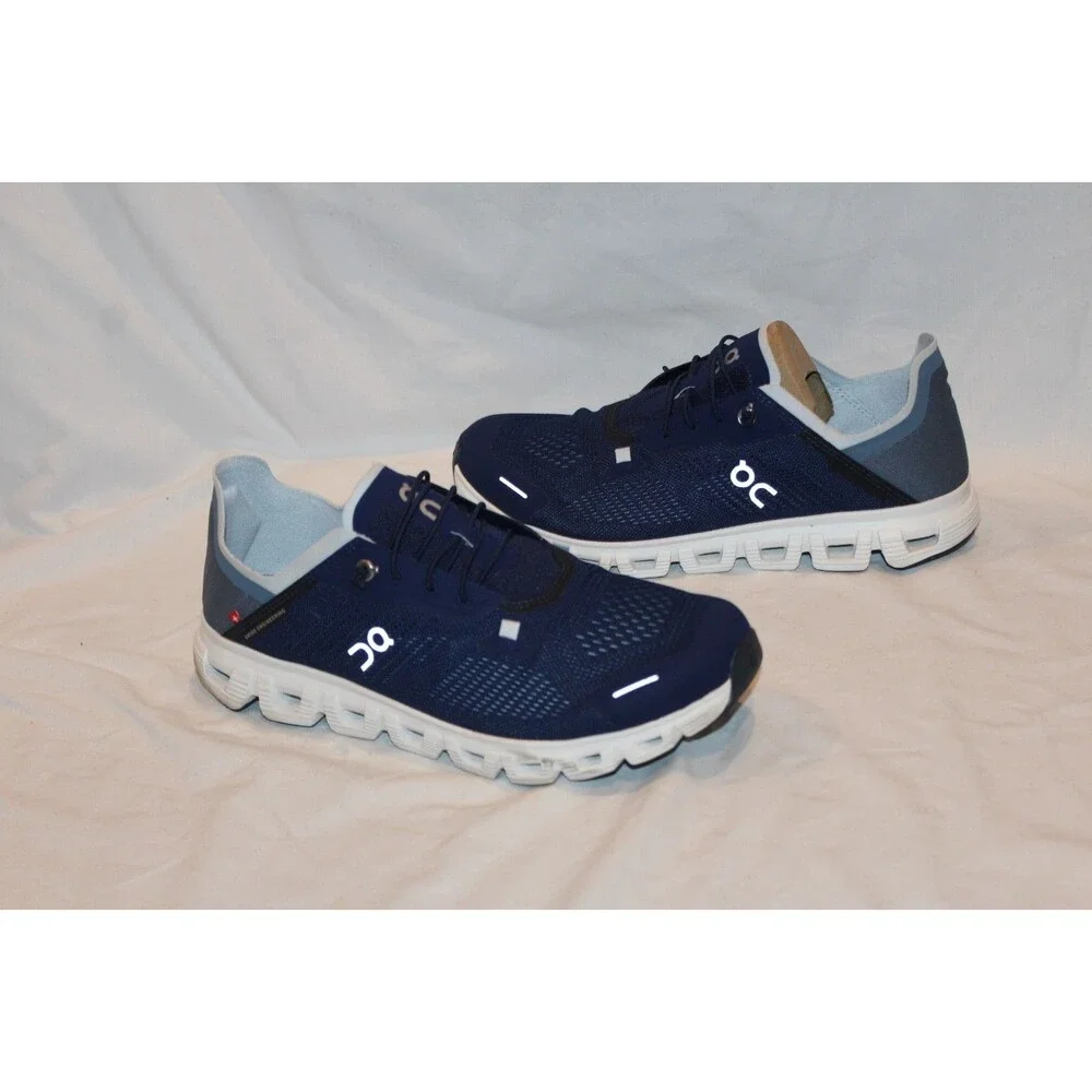 NIB ON CLOUD MEN'S CLOUD 6 RUNNING ATHLETIC SNEAKERS ZODIAC STEEL BLUE 9.5